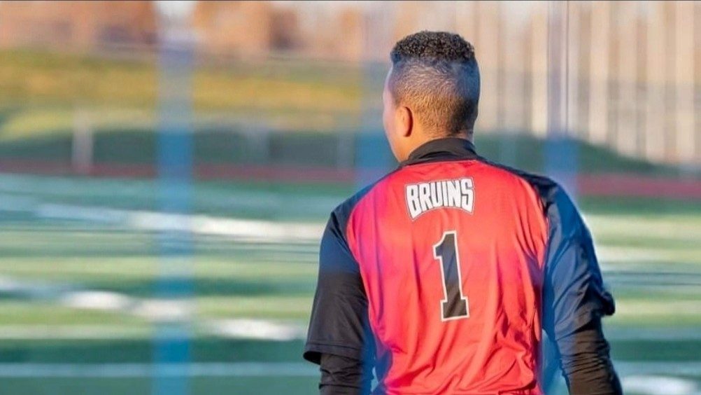 Torwartbild in den USA bei der Bellevue Bruins University